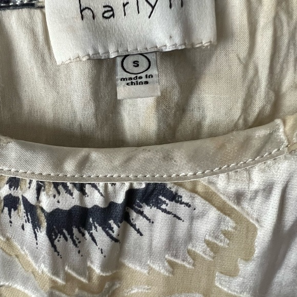 Harlyn Silk and Suede Print Oriental Bird Mini Dress - Picture 4 of 7